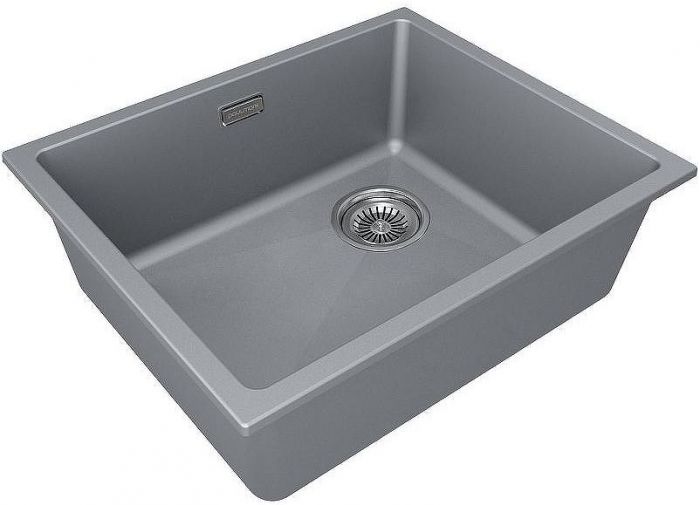 Кухонная мойка Paulmark Lumi 55 UNI-Skew LU55SK-GRM Серый металлик