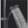 Душевая система Rose R39H R3936H Черная матовая Душевая система Rose R39H R3936H Черная матовая
