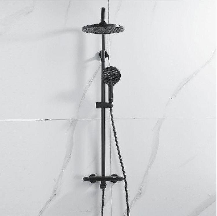 Душевая система Rose R39H R3936H Черная матовая Душевая система Rose R39H R3936H Черная матовая