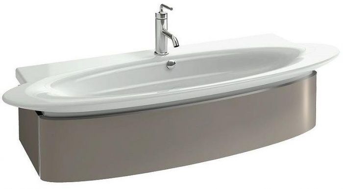 Тумба под раковину Jacob Delafon Presquile 130 EB1101-N21 подвесная Серый титан