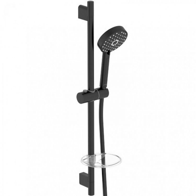 Комплект смесителей Jacob Delafon Oscar E29845RU-BL, черный матовый