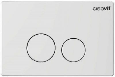 Клавиша смыва Creavit Terra GP9001.00 Белая