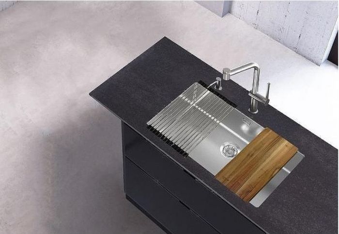 Кухонная мойка Alveus Nox 60 BRS 740x440x200 1149927 Брашированная сталь