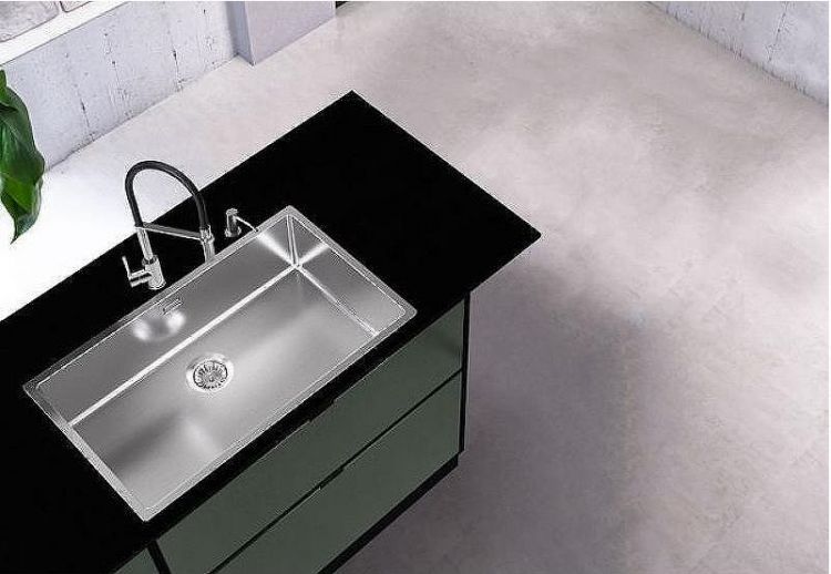 Кухонная мойка Alveus Nox 60 BRS 740x440x200 1149927 Брашированная сталь