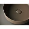 Чаша умывальника CERAMICANOVA Element, накладная круглая Темно-Коричневый Матовый 390 мм, CN6022MDB