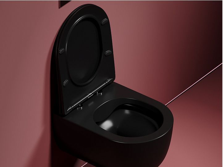 Подвесной унитаз CERAMICANOVA Modena Rimless CN6063MB