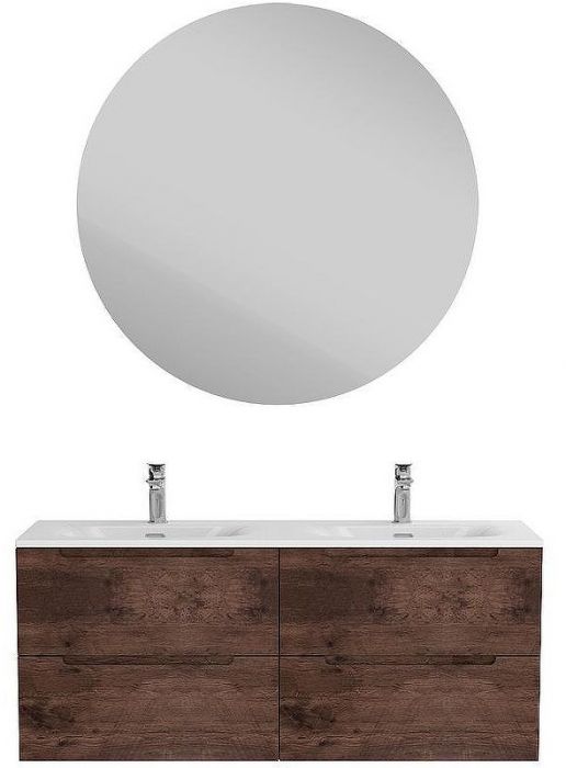 Тумба под раковину BelBagno Etna 120 ETNA-1200-4C-SO-2-RW подвесная Rovere Moro