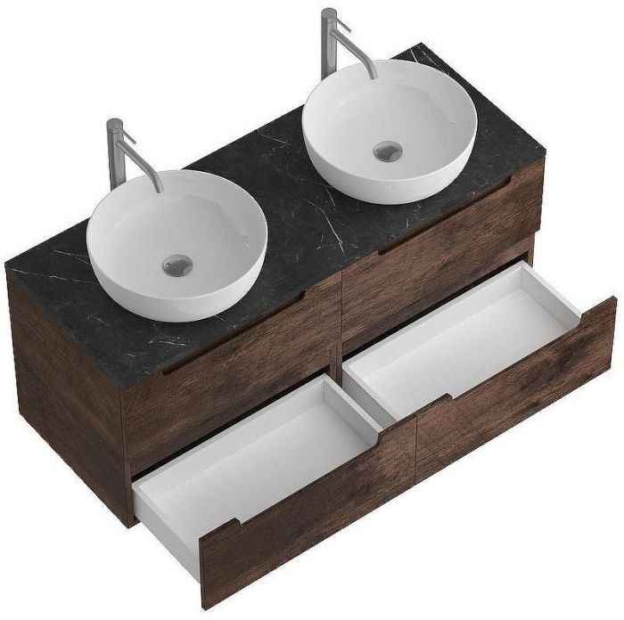 Тумба под раковину BelBagno Etna 120 ETNA-1200-4C-SO-2-RW подвесная Rovere Moro