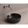 Умывальник CERAMICANOVA Element чаша накладная круглая  390 мм (цвет Чёрный Матовый) CN6022MB