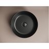 Умывальник CERAMICANOVA Element чаша накладная круглая  390 мм (цвет Чёрный Матовый) CN6022MB