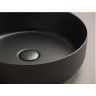 Умывальник CERAMICANOVA Element чаша накладная круглая  390 мм (цвет Чёрный Матовый) CN6022MB