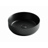 Умывальник CERAMICANOVA Element чаша накладная круглая  390 мм (цвет Чёрный Матовый) CN6022MB