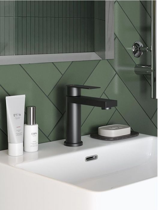 Смеситель для раковины Alfi LF702144 цвет Черный матовый