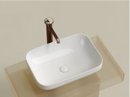 Умывальник CERAMICANOVA Element чаша накладная прямоугольная CN6055