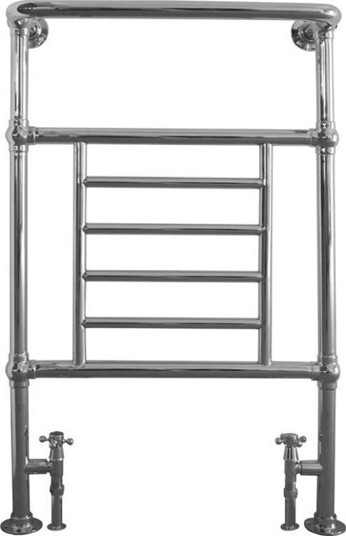 Полотенцесушитель напольный, проточный, c запорными вентилями CORATO Cezares Полотенцесушитель напольный, проточный, c запорными вентилями CORATO Cezares