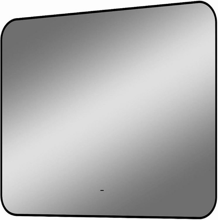 Зеркало DIWO Кострома 80 ЗЛП1748 с подсветкой цвет Черный с бесконтактным выключателем