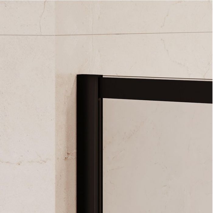 Душевая перегородка RGW Walk In WA-012B 120 35101212-84 профиль Черный стекло прозрачное