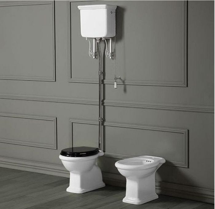 Унитаз Simas Lante LA01bi приставной без бачка и сиденья