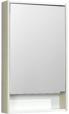 Зеркальный шкаф Aquaton Рико 50 1A212302RIB90 Белый Ясень фабрик