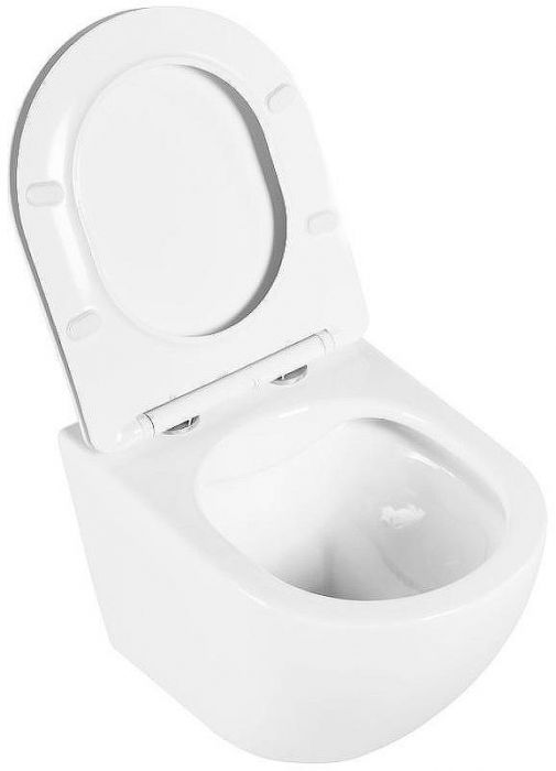 Комплект унитаза BelBagno Uno BB3105CHR/SC с инсталляцией Berges Novum D5 040235 с сиденьем Микролифт и Черной матовой клавишей смыва