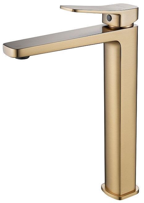 Смеситель для раковины Shevanik S9911G цвет Золотой сатин