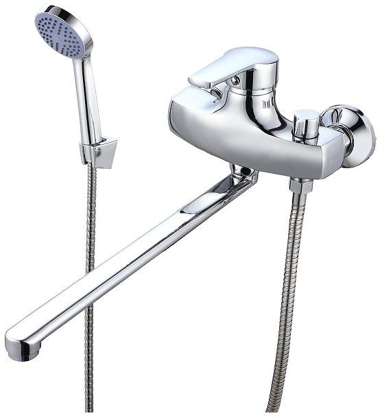 Смеситель для ванны Ростовская Мануфактура Сантехники SL50-006E-1 универсальный Хром