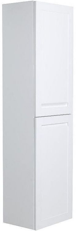 Шкаф пенал Art&Max AM-Platino-1500-2A-SO-BL подвесной Белый глянец