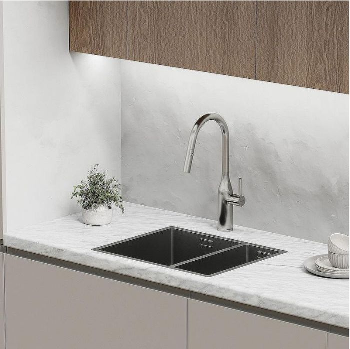 Смеситель для кухни Sancos Grand SC4002BNG Нержавеющая сталь