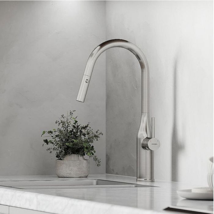 Смеситель для кухни Sancos Grand SC4002BNG Нержавеющая сталь