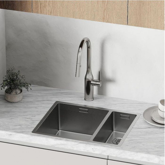 Смеситель для кухни Sancos Grand SC4002BNG Нержавеющая сталь