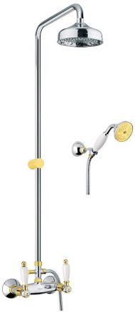 Душевая система Fiore Coloniale 02CO0620 цвет Хром Золото