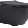 Унитаз beWash Bogen 88303270 подвесной Черный матовый с сиденьем Микролифт