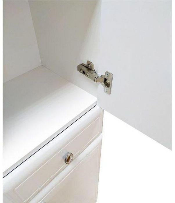 Шкаф пенал Comforty Сочи 35 00004136987 Белый глянец