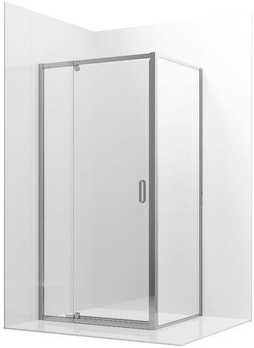 Душевой уголок Ambassador Elysium 100x100 111021104KX-100KX профиль Хром стекло прозрачное