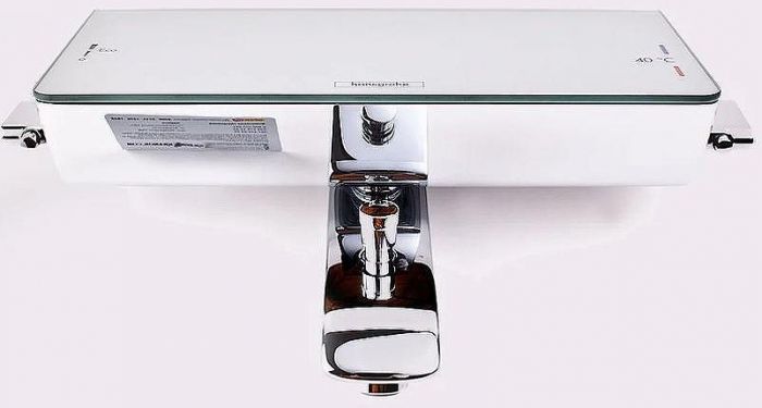 Смеситель для ванны Hansgrohe Ecostat Select 13141000 с термостатом Хром