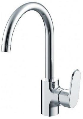 Смеситель для кухни Bravat Pure F7105161C Хром
