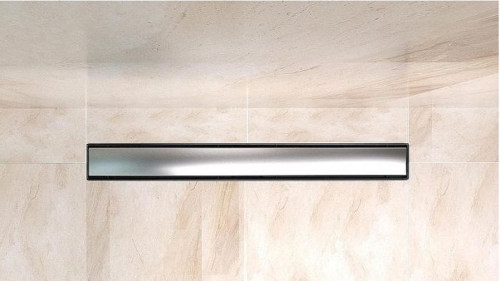 Душевой лоток BelBagno Luce BB-LD-LUCE-80-CR с решеткой Хром / под плитку