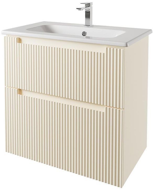 Тумба под раковину Dreja Euphoria 80 99.2019 подвесная/напольная цвет Бежевый матовый Тумба под раковину Dreja Euphoria 80 99.2019 подвесная/напольная цвет Бежевый матовый