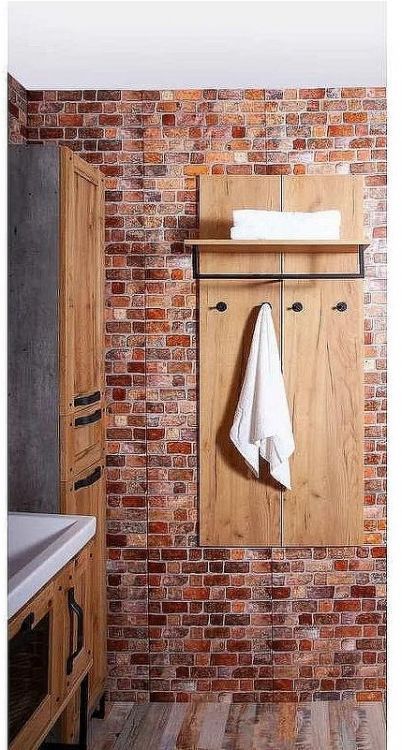 Полка Бриклаер Лофт 60 4627125414145 Метрополитен грей