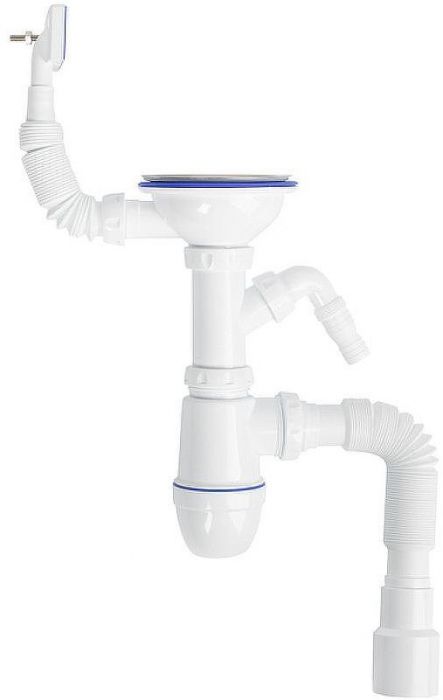 Сифон для кухонной мойки Iddis Kitchen Line S11UPS0i84 Белый