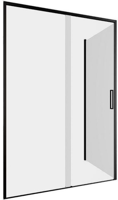 Душевой уголок Aquanet Pleasure Evo AE65-130x90-BT 130x90 324137 профиль Черный стекло прозрачное