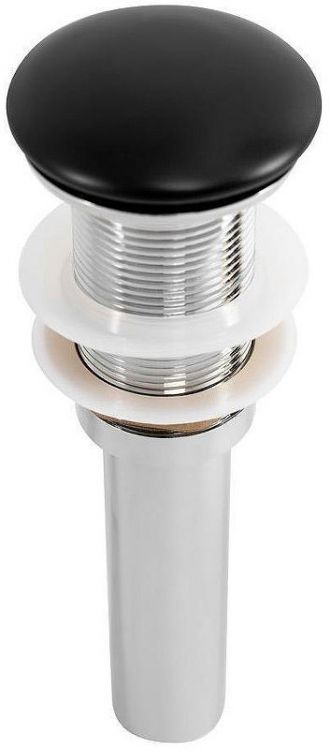 Донный клапан Art&Max AM-201BV-MB click-clack Черный матовый Донный клапан Art&Max AM-201BV-MB click-clack Черный матовый