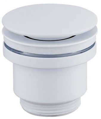 Донный клапан Lemark LM8500MW click-clack цвет Белый матовый