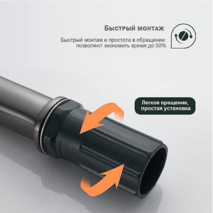Смеситель для раковины Splenka S30.10.09 Графит матовый