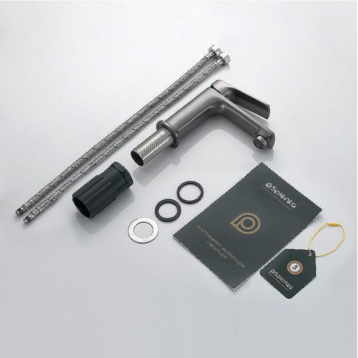 Смеситель для раковины Splenka S30.10.09 Графит матовый