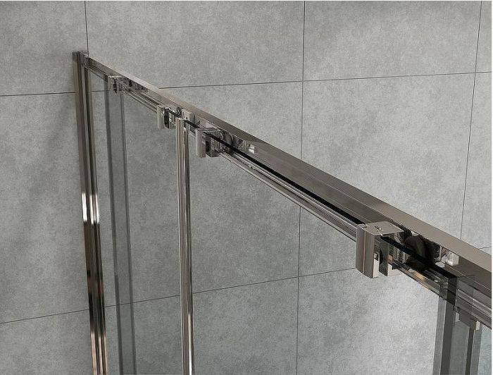 Душевой уголок Vincea Garda 200x80 VSR-1G28020CH профиль Хром стекло шиншилла