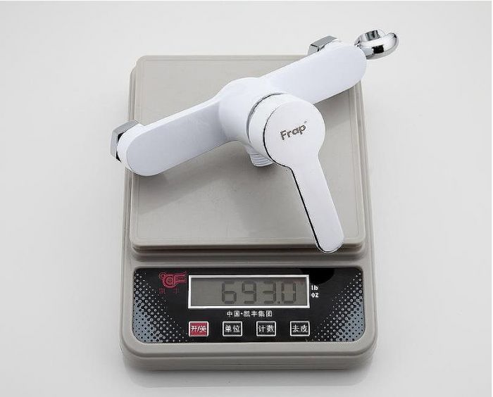 Гигиенический душ со смесителем Frap H41 F2041-8 Белый Хром