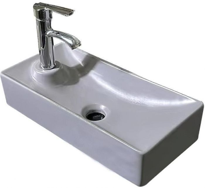 Раковина SantiLine 44 SL-2009RMG Серая матовая