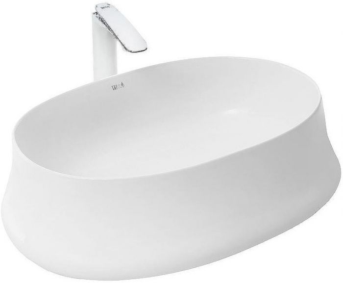 Раковина-чаша WeltWasser Elbach 32100 57 10000004571 Белый глянец