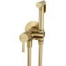 Гигиенический душ со смесителем Ramonsoler Drako 336801WCOC Золото брашированное Гигиенический душ со смесителем Ramonsoler Drako 336801WCOC Золото брашированное